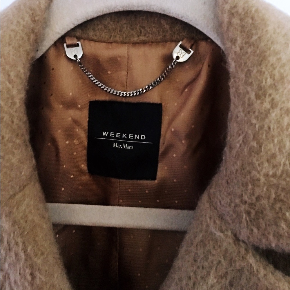 Maxmara weekend wool alpaca coat size 38